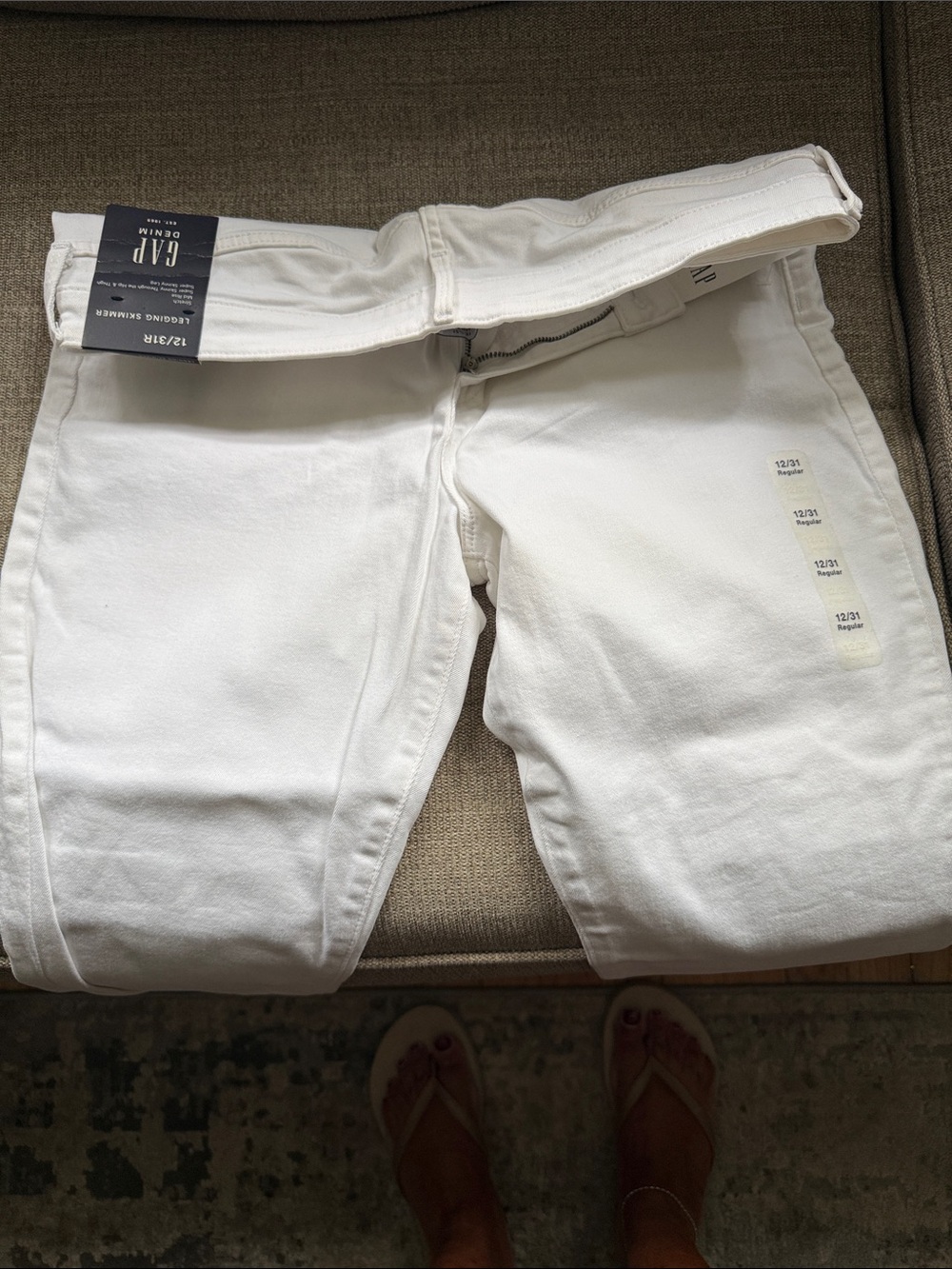 GAP White Women's Skinny Jeans